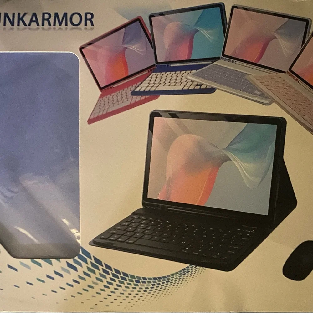Blue Tablet Keyboard Case